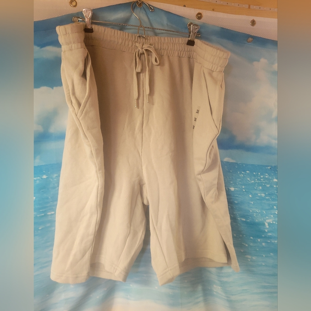 PSK Collective NWT French Gray Sweat‎ Shorts Size 3X